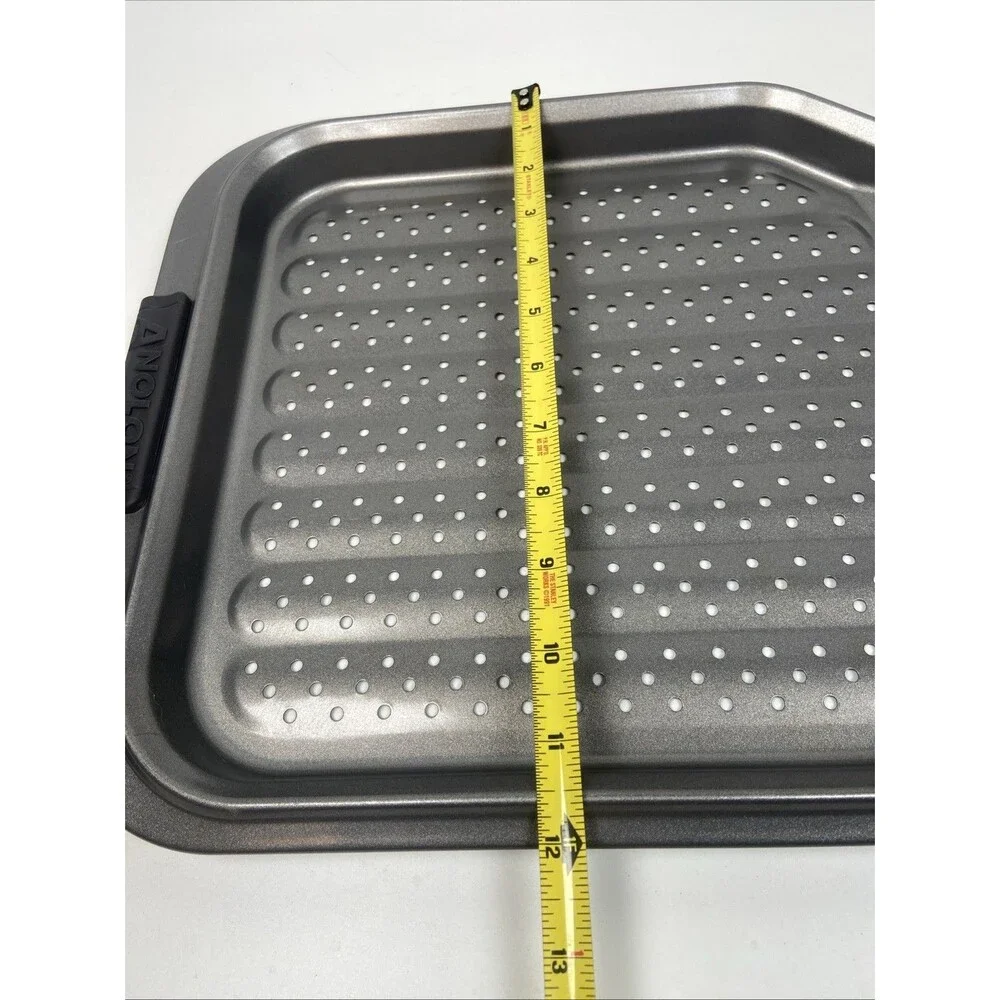 Anolon Nonstick Crisper Suregrip Bakeware Silicone Handle Tray 11 x 13